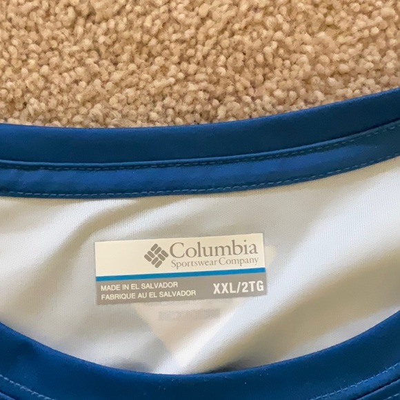 Big_and_Tall Columbia Active Wear Shirt - Picture 4 of 9